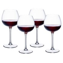 Voglia Nude 20 oz Cabernet Wine Glass - Crystal, All-Purpose - 3 1/2 x 3  1/2 x 9 - 6 count box