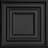 Schoolhouse 24'' W Textured PVC Drop-In Ceiling Tile, Glue Up Ceiling Tile Ceiling Tile-92598485-92620305