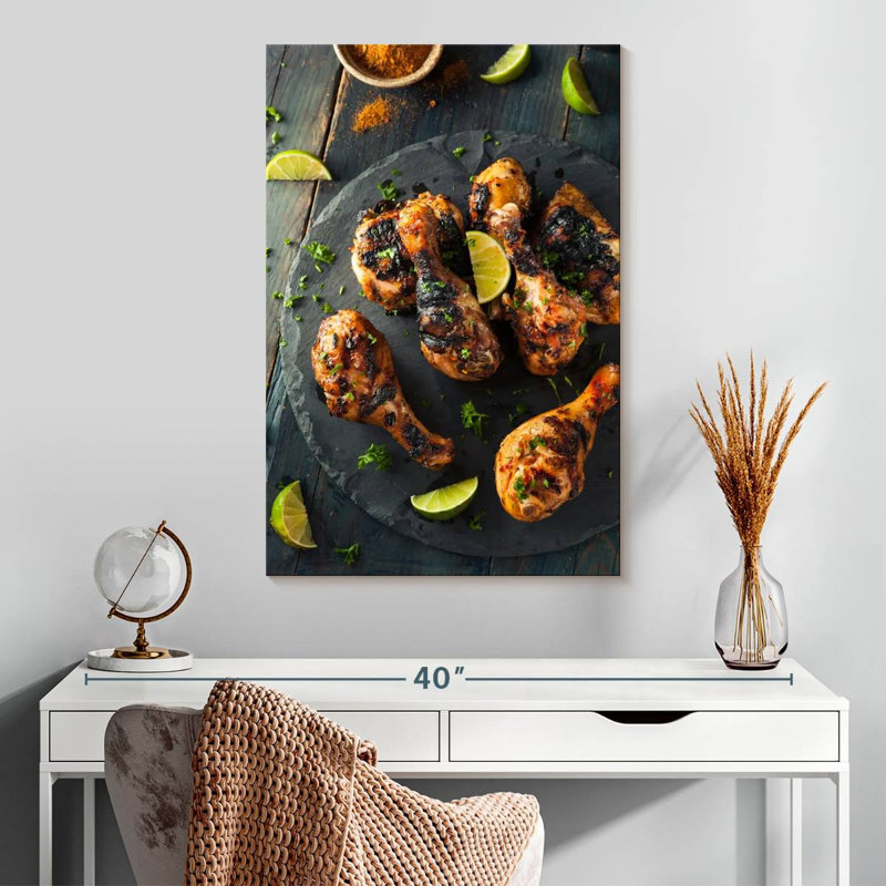 Yarlin Jamaican Jerk Chicken, 30" H x 20" W
