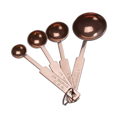 Dillard 4-Piece Stainless Steel Measuring Cup Set