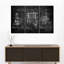 Projecting Kinetoscope 1902 brevet sur toile-646875341
