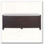 Banc de rangement rustique avec 4 portes en rotin, tablettes réglables et coussin amovible-1304548719