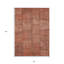 Tapis d'extérieur lavable 8 pi x 10 pi cuivre saumon
