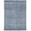 Bovina Geometric Area Rug in Navy/White