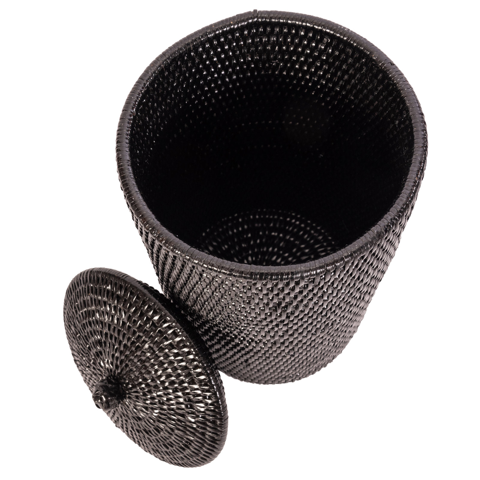 Rael Freestanding Toilet Paper Holder, Tudor Black
