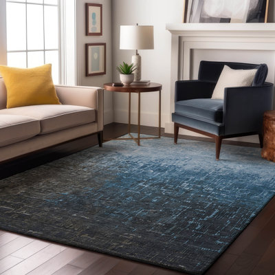 Premium Machine Washable Corum AMF1066 Ombre Rug