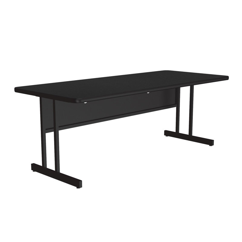Rectangle 6 Person 72'' L Computer Table with Modesty Panel, 26" H x 60" L x 24" W