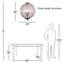 Rola Crystal 5-Light Chandelier-913303126-870551869