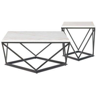 Ensemble de tables basses 2 pièces Avyon