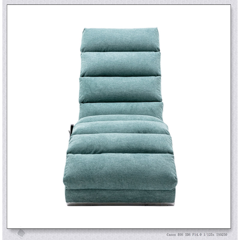 Chaise longue de massage en lin avec télécommande, conception ergonomique et 5 modes pour un confort ultime dans diverses pièces