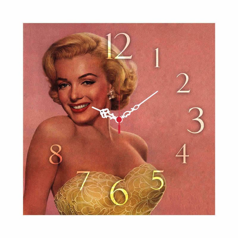 Elegant Decorative Wall Clock, 15.7 x 15.7 inches | 100% MDF, Thickness: 0.2 inches | Stylish Home Décor for Living Room, Bedroom & Office | Modern Design with Minimalist Aesthetic
