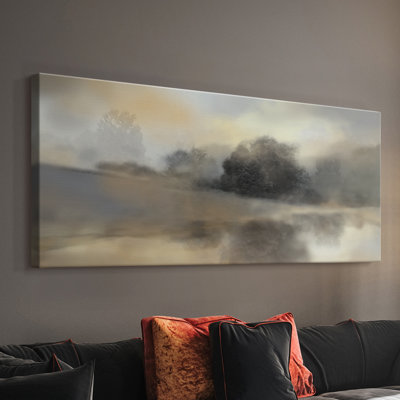 Misty Pond- Gallery Wrapped Canvas -Ready to Hang