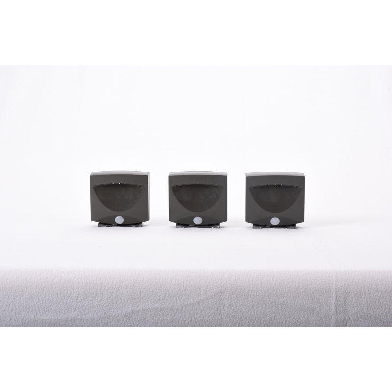 Battery-Powered Motion-Activated Indoor/Outdoor Night Light, Dark Bronze