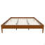 Structure de lit plateforme en bois de bambou sec massif de 15 pouces de hauteur, avec support en lattes de bois-947624868-947624890