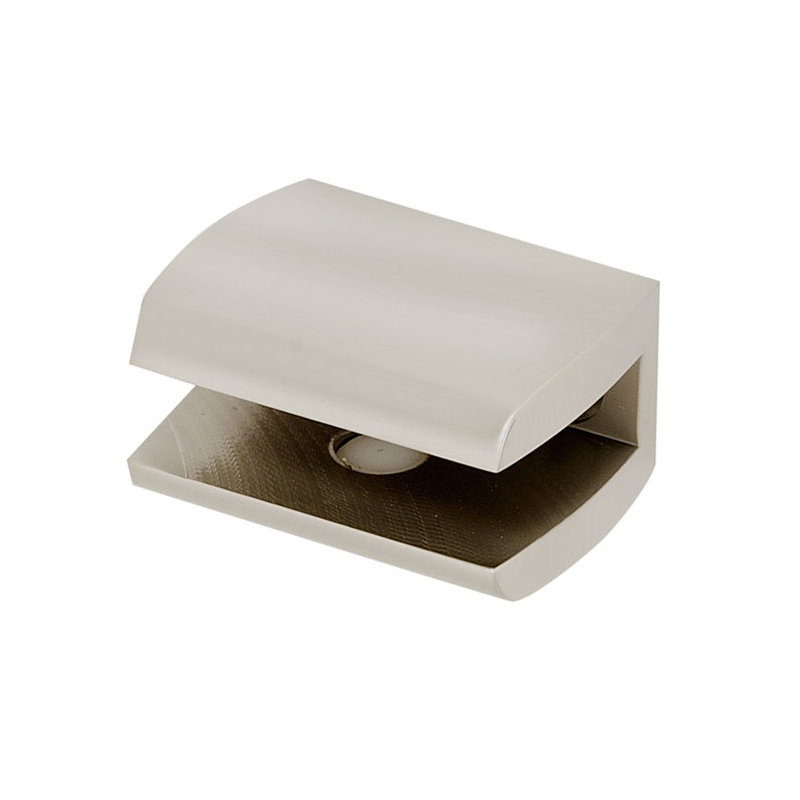 Manhattan Metal Bracket Shelf, Satin Nickel