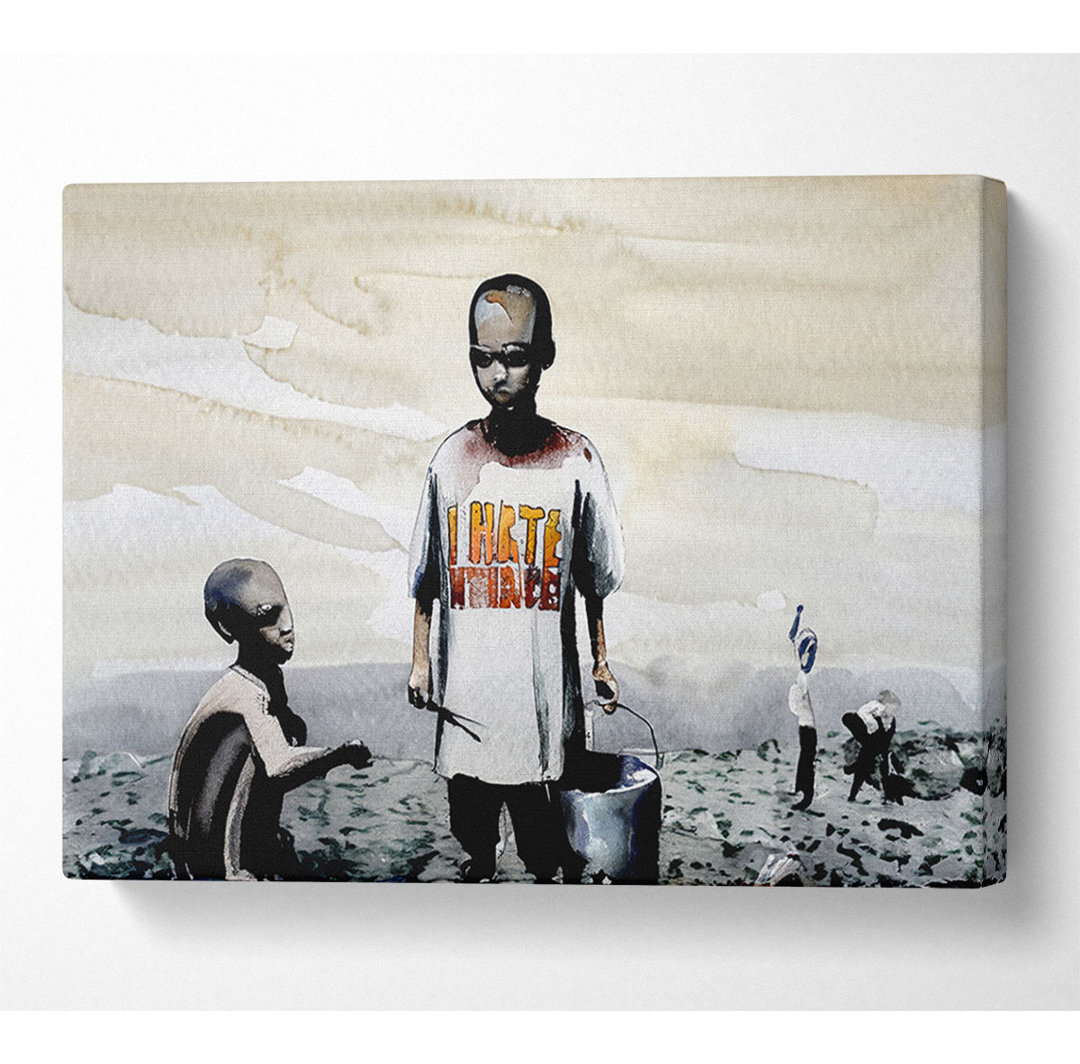 I Hate Mondays - Kunstdrucke auf Leinwand - Wrapped Canvas