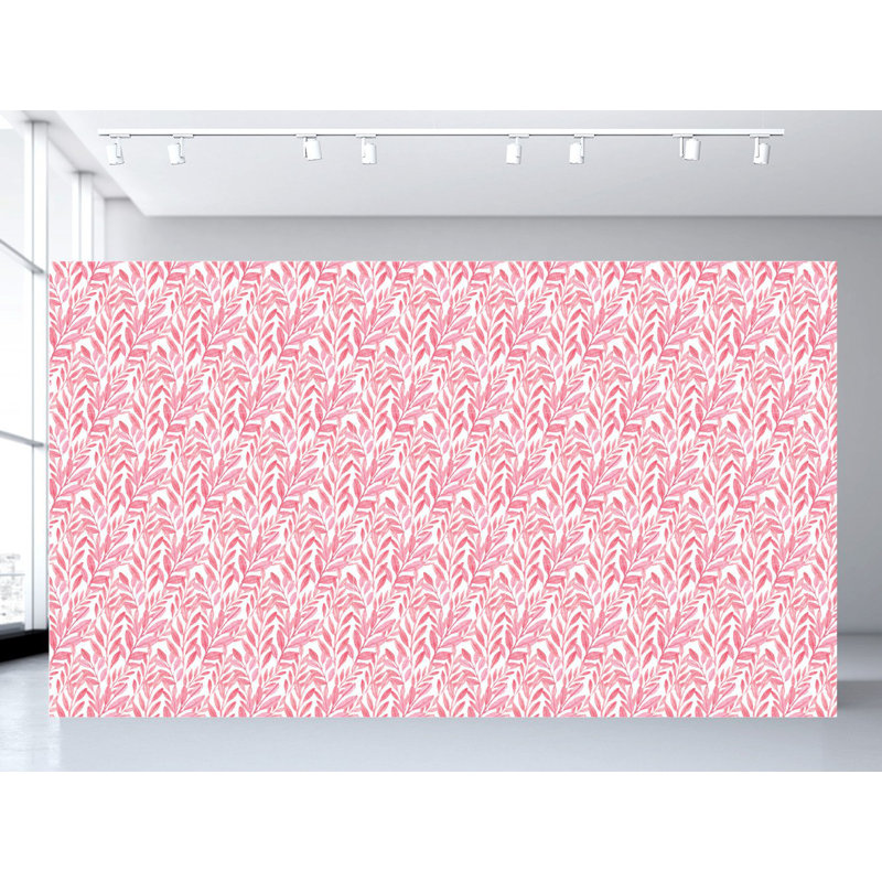 Rouleau de papier peint adhésif aquarelle Reef L 27 pi x l 25 po Reef