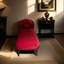 Chaise longue simple et moderne en flanelle
