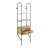 Kaed Industrial Bookcase In Black And Brown Wood By 17 Stories