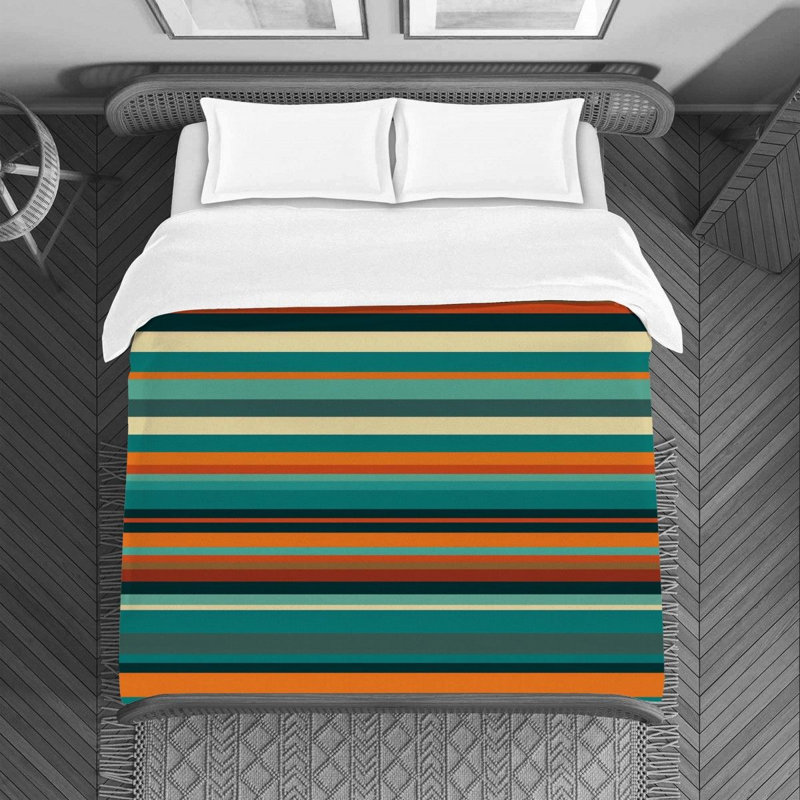 Striped Duvet Cover, Twin Duvet Cover