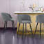 Meurer Upholstered Counter Stool with Metal Frame-576909836