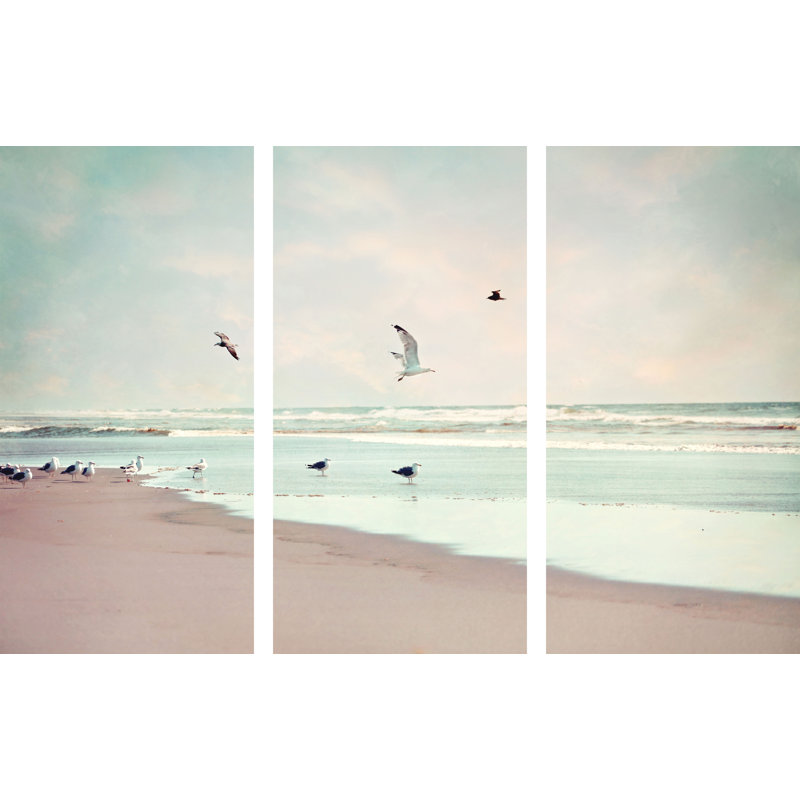 " Take Off Triptych " 3 - Pieces, 40" H x 60" W