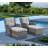 Deb Wicker Patio Chairs with Cushions-1409194349