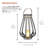 Solar Decorative Plastic Lantern w/ LED Light