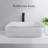 28" Wall-Mounted Single Bathroom Vanity Set with Mirror-1451806024