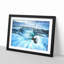 Icelandic Waterfall - Picture Frame Painting Print-56712096-56712093