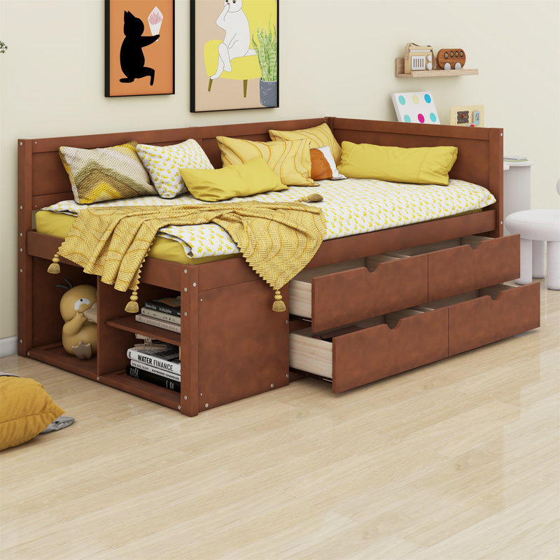 Daybed, Twin, Walnut