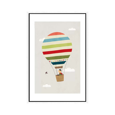 Balloon by TomasDesign - Floater Frame Gallery-Wrapped Canvas Giclée on Canvas