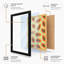 Papaya Halves Retro - Framed Print-1568953283-1568953284