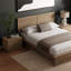 Ensemble de chambre à coucher 3 pièces avec lit et 2 tables de chevet Antonnio-1650669113-1646459378