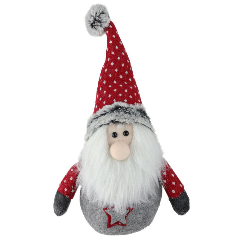 Décoration de Noël 8 "gnome avec chapeau rouge