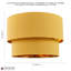 Cotton Drum Pendant Shade ( Screw On )-1060243427-1060243436