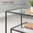 Nancy 39.4" W Rectangle Glass Top Coffee Table with Storage-957661745