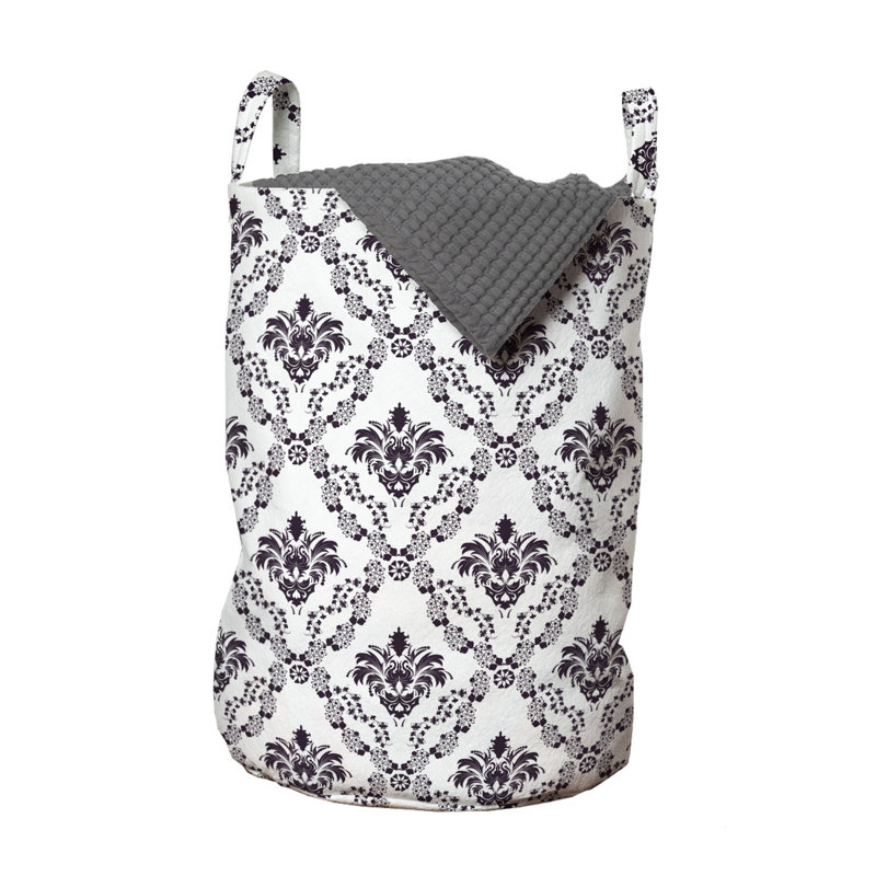 Ambesonne Damask Laundry Bag