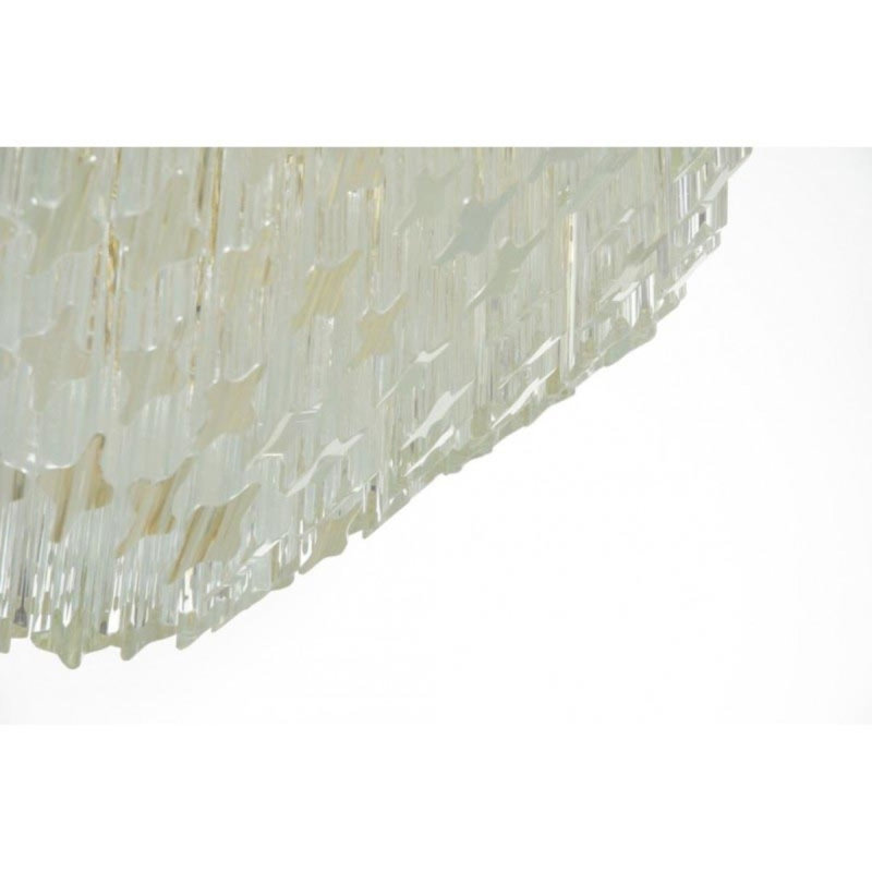 Lustre empire en laiton à 6 lumières Olana, Transparent, 42” WIDE X 49” HEIGHT, Or antique