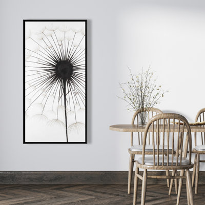 Dandelion Print On Canvas