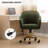 Dinorah Velvet Office Swivel Chair Height Adjustable-1299849558