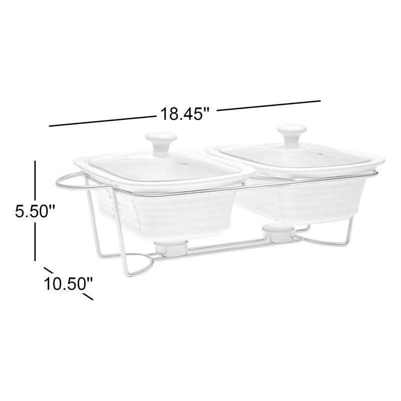 Natura double boulanger rectangulaire avec couvercle Natura