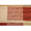 Tapis unique en laine noué à la main beige / brun / rouge nouvel âge 6 pi 5 po x 9 pi 6 po Kashkoli