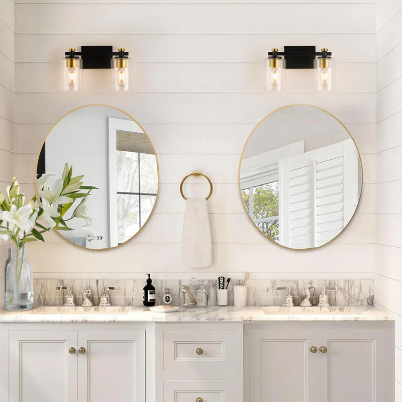Éclairage pour meuble-lavabo 2 lumières 2 lumières