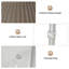 Table de bar d'extérieur en plastique avec plateau de table extensible Kaeto-47015476
