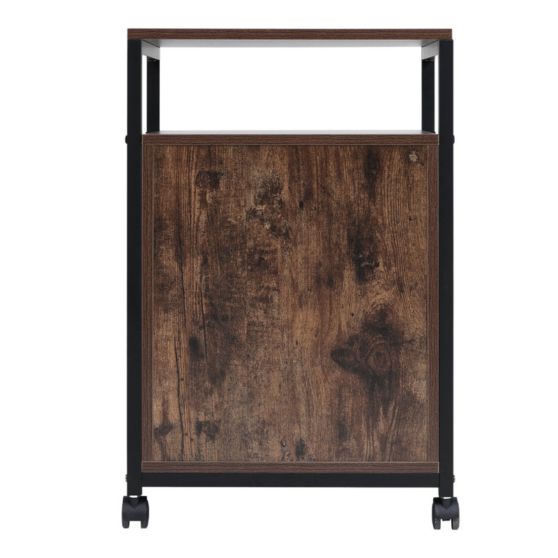 Metal Rectangle Accent Cabinet