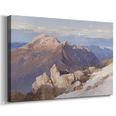 Mountain Landscape-Edward Theodore Compton-Gallery Wrapped Canvas-1900