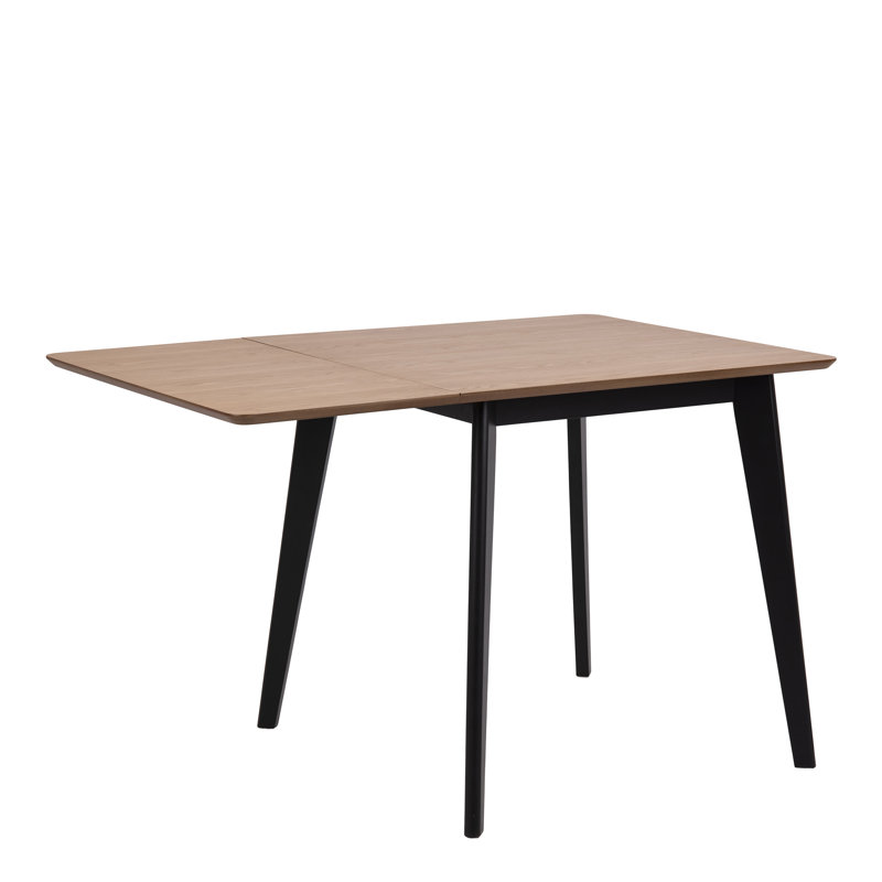 Quercia Dining Table, Oak/Black