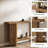 Double-Layer Storage Sofa Table, Console Table