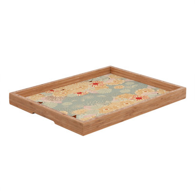Plateau / repose-pieds / table basse Creme